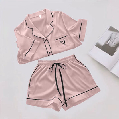 Ice Silk Pajama Sets