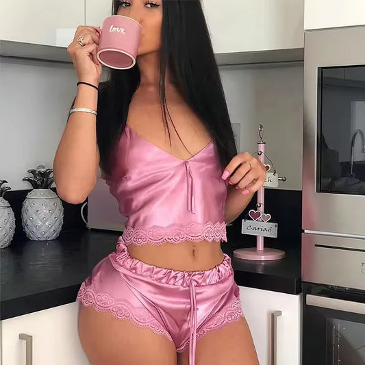 Women Body Figure Pajamas Set