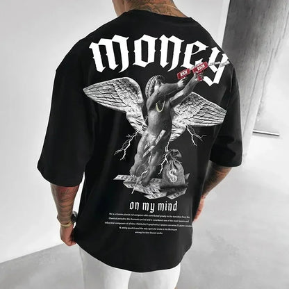 Money Angel Graphic T-Shirt