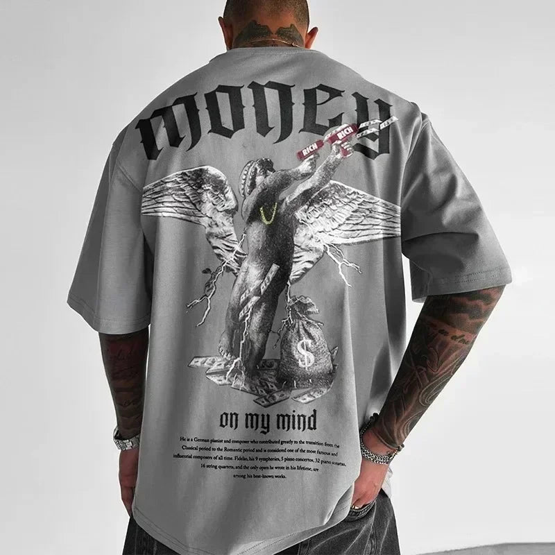 Money Angel Graphic T-Shirt