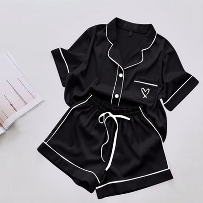 Ice Silk Pajama Sets