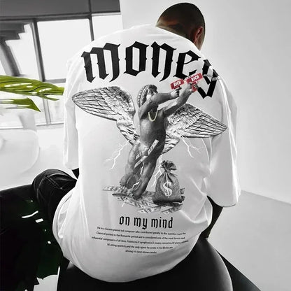 Money Angel Graphic T-Shirt